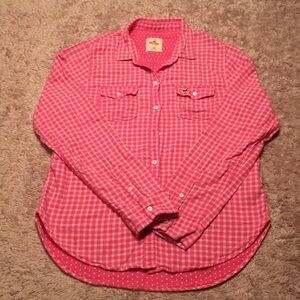 HOLLISTER Long Sleeved Flannel - size womens Medium